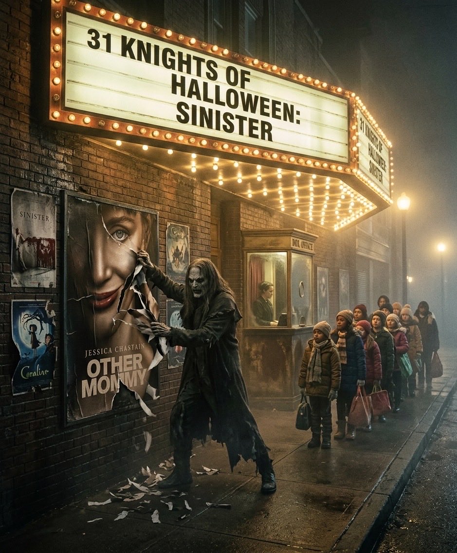atobiamd's tweet photo. Today is night 15 of our #31KnightsofHalloween! Take a break from your work and watch Sinister(2012) tonight!! After watching come join the conversation on reddit!
#GELFANS
https://t.co/suGeiP0nkU https://t.co/qG90XOdqI4