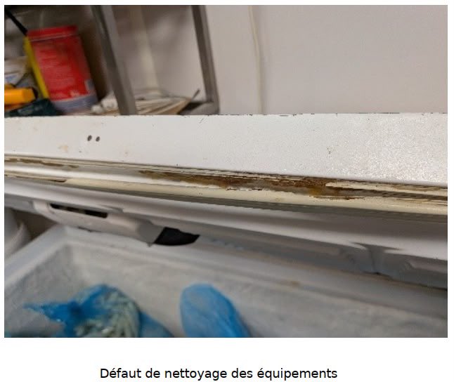 Prefet95's tweet photo. 🔴 #Santé | Fermeture administrative décidée par @prefet95 de la boulangerie « Le Fournil de Louisa », située 36 rue du Départ à Enghien-les-Bains.

❌ Absence de maîtrise des températures
❌ Locaux, matériels et équipements sales et mal entretenus
❌ Traçabilité des denrées non assurée 
❌ Absence de plan de maîtrise sanitaire

🔴 Du fait de ces manquements, l’établissement présente un danger grave et imminent pour la santé publique en raison du risque de contamination, de développement de micro-organismes et d’intoxication alimentaire.

✅ La mesure de fermeture sera levée dès que l’établissement sera mis aux normes en vigueur.