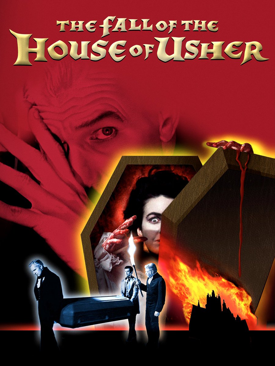 KasDor81's tweet photo. Quinta y última parte🧵#kenRussell.
21. The Fall of the Louse of Usher (2002). Proyecto independiente de terror gótico, inspirado libremente en Edgar Allan Poe. Una obra tardía, artesanal y experimental, alejada de los grandes estudios⬇️ https://t.co/PPWLhyxomy