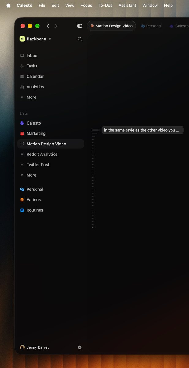 barret_jessy's tweet photo. In @calesto_app, every task you delegate to an agent gets its own thread.

If your agent needs your input, you can go back and forth with it until the task is done.  

What do you think? https://t.co/xikWyrYFA4