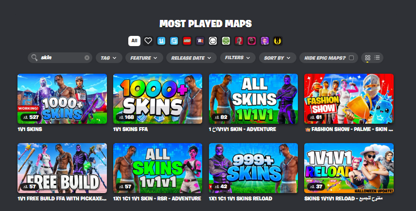 UEFNPHANTOM's tweet photo. 🚨 OUR SKIN CHANGER GOT PATCHED… BUT LOOK AT THIS. 💀

📸 These maps STILL have fully working skin changers, while our V3 is gone.

Same feature. Different outcome.

Not saying it's targeted, but it's hard to ignore the difference. 👀

UEFN creators deserve a level playing field. 🔥

#UEFN #Fortnite #FortniteCreative #Verse