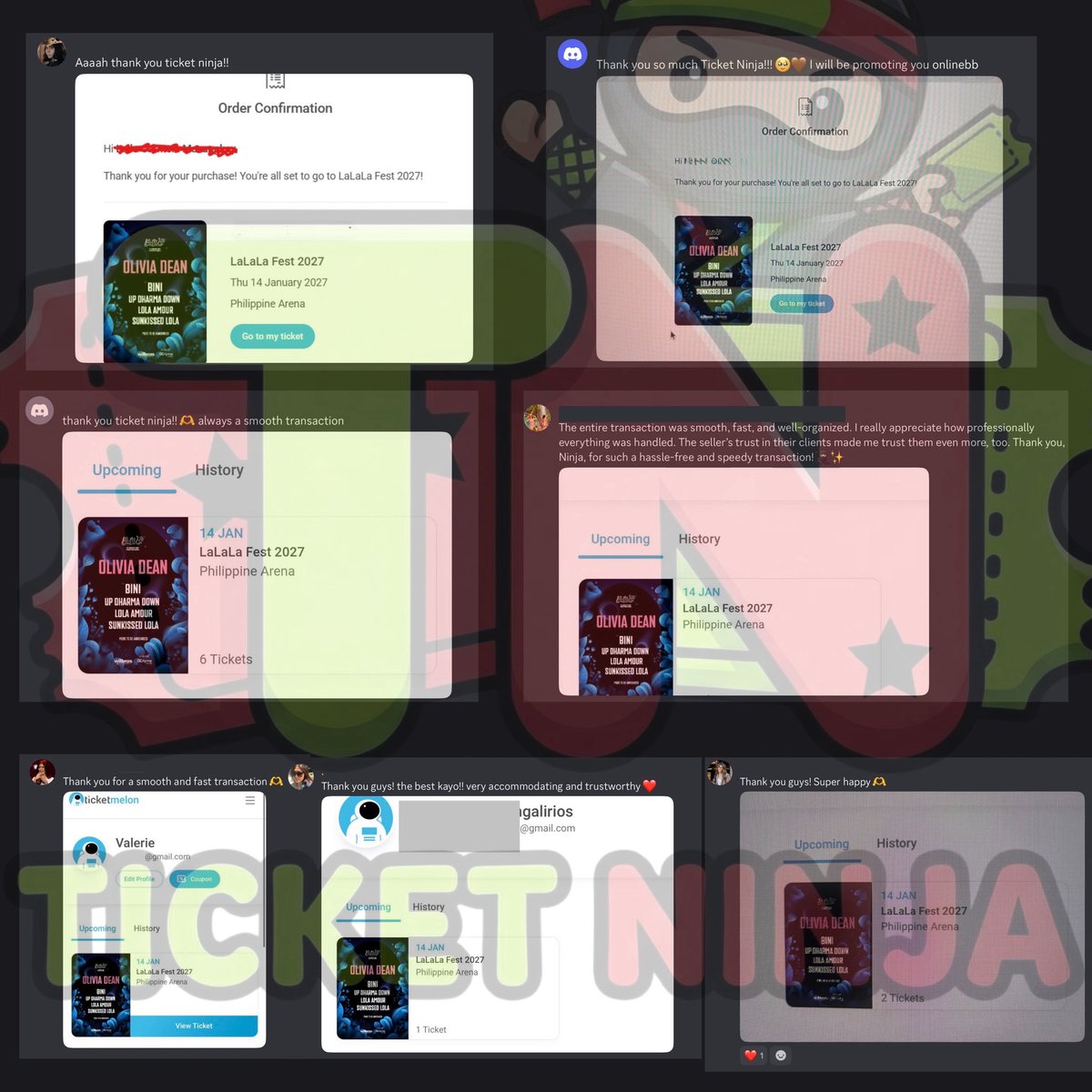 ninja_ticket's tweet photo. Thank you for trusting us! 💙
Join our Discord server and message us to secure your slots for upcoming events!
https://t.co/KKDCgblpjA
#LALALA2027
#THE_REDLINE
#NCT127_5TH_NEOCITY_THE_REDLINE
#NCT127inMANILA2026 https://t.co/FXNHrT4AJy