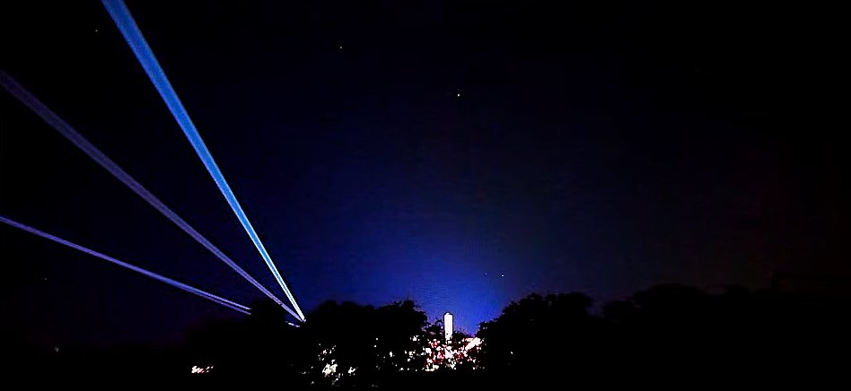 SERobinsonJr's tweet photo. TESLA / SPACEX: Last night at McGregor, Texas, preparing for the Roadster reveal. This is going to be nuts!

Screenshots via NSF live feed.