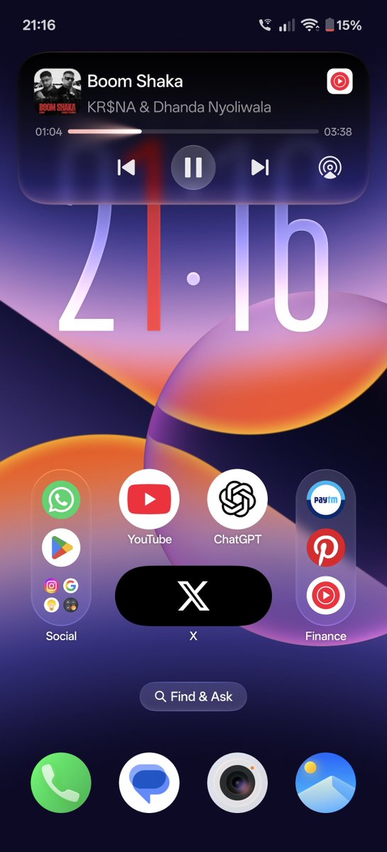 thisisstym's tweet photo. From the worst media player in ColorOS 14 to the best Media Player in the ColorOS 17.
ColorOS, we have gone too far!
#ColorOS17 #ColorOS https://t.co/9nF3snleBB