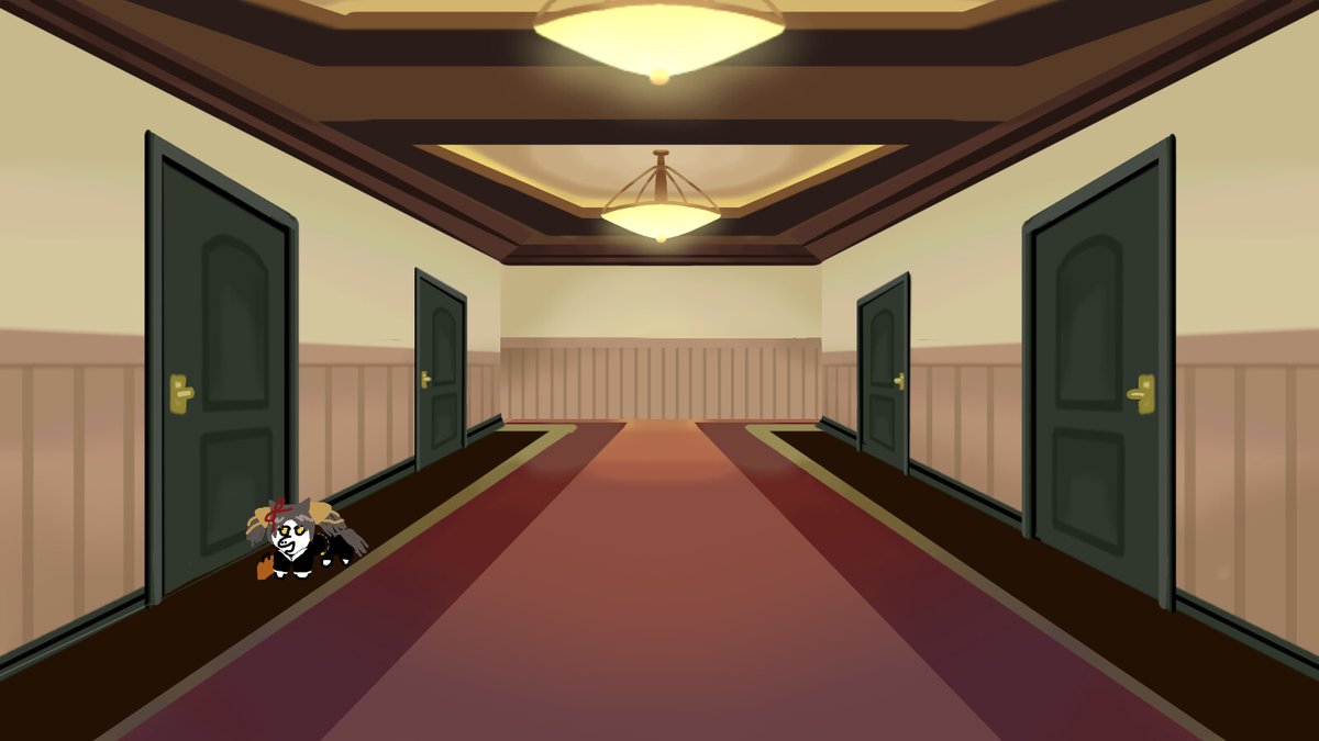 MarlosSun's tweet photo. *A TINY CREATURE IN A FANCY DRESS STANDS OUTSIDE OF  @LIGHTNINGYURI 'S DORM ROOM KNOCKING ON THE DOOR* https://t.co/h1raOzulUK