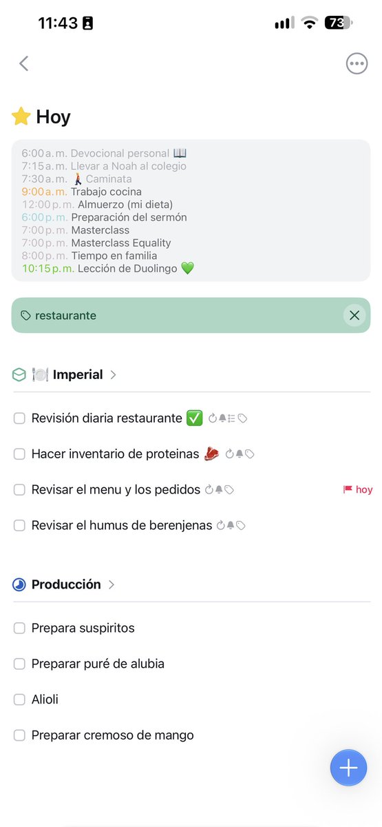 MiguelAngelH14's tweet photo. Un filtrado sencillo pero poderoso para el día a día. @culturedcode solo sería bueno poder filtrar varias etiquetas en la vista hoy. https://t.co/ayUOxoZCMo