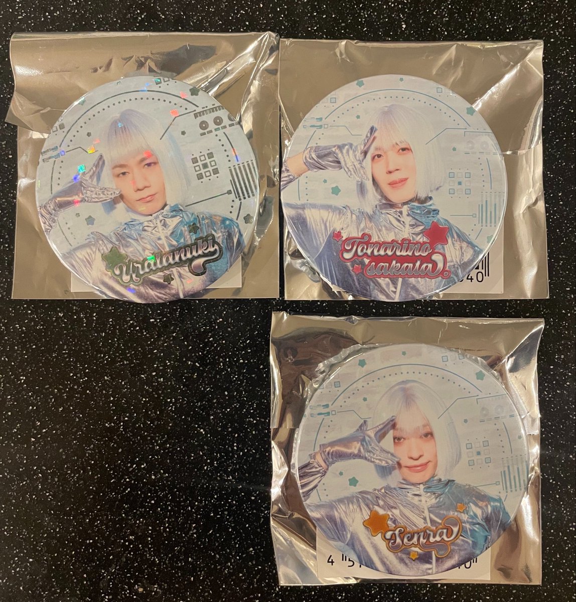 rys_lil's tweet photo. 浦島坂田船　缶バッジ　夏ツ　taboo 缶バ
譲　画像のもの
求　0.02
お渡し方法は郵送でお願いいたします🙇‍♀️ https://t.co/pC1MbaXWB8