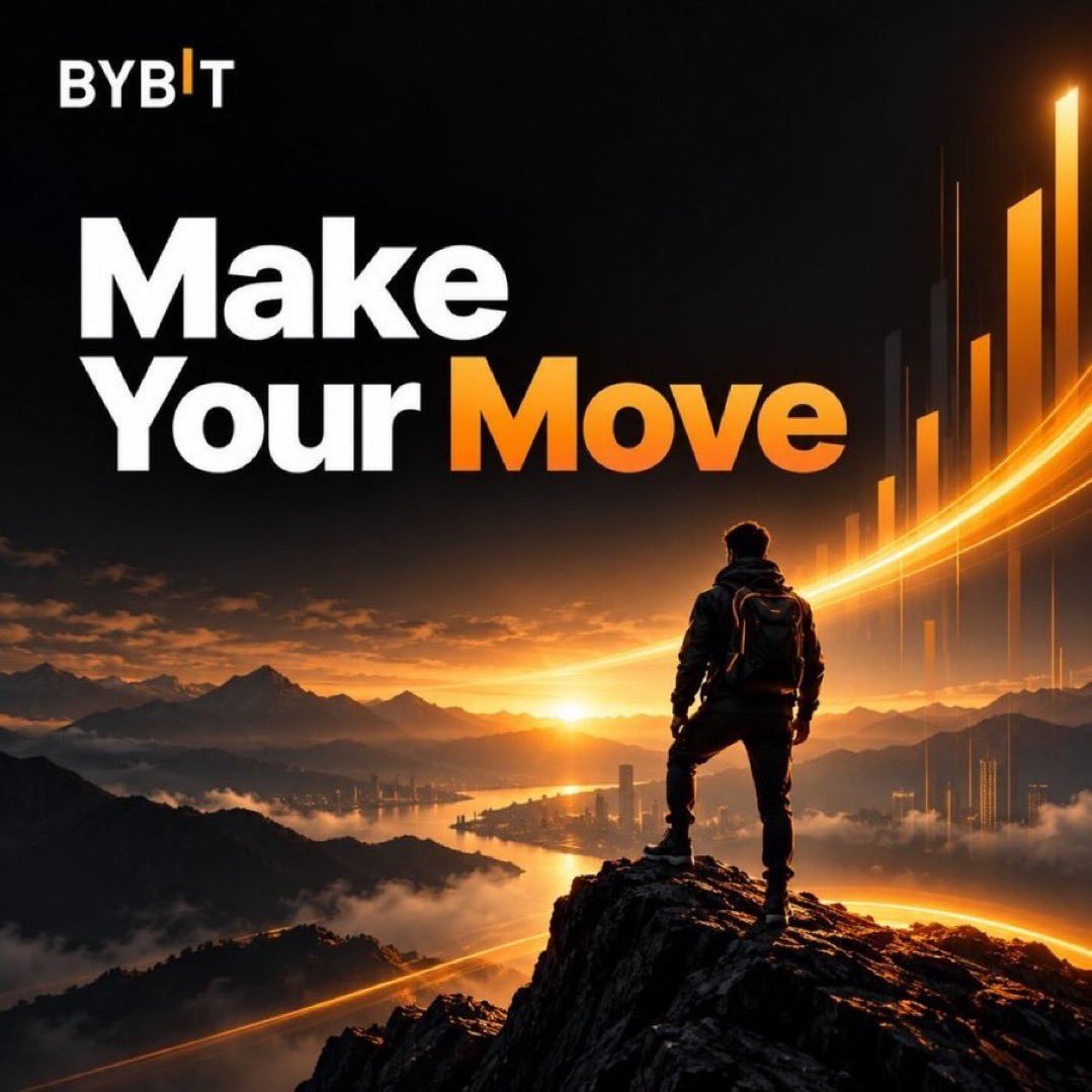 Sam0r1ta's tweet photo. @Bybit_Official #MakeYourMove 
#Bybit https://t.co/ZoWrRRdCXe