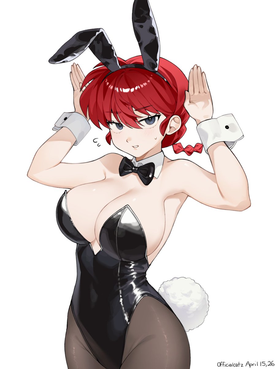 catz_ranma's tweet photo. Ranma-chan in a bunny suit!?

#ranma #らんま #ranmafanart #ranma12 #digitalartㅤ https://t.co/5vtjwx8urs