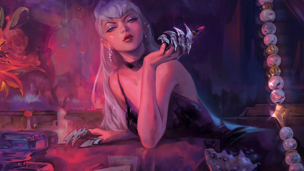 JumaraloHexCore's tweet photo. Images from the K/DA x Louis Vuitton collaboration book, TEMPO POINT

It is part of the traditional Travel Book collection—a series of books from Louis Vuitton that brings together artistic projects inspired by various cultures, locations, and creative universes. https://t.co/XQTckcLt8J