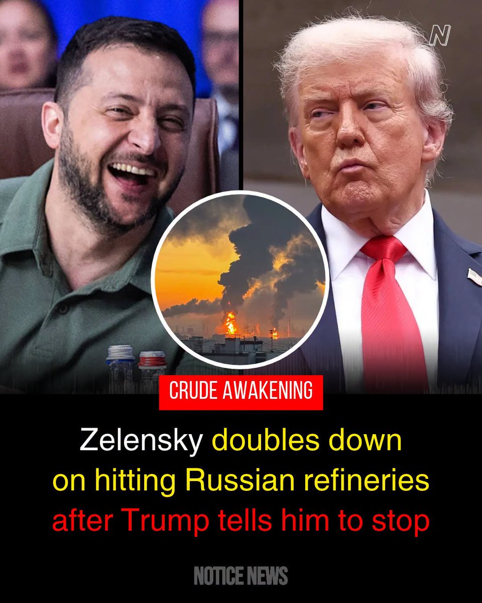 CliffW08950229's tweet photo. Trump told Zelensky to stop at the request of Putin. And Zelensky said fuck you to both of them. 

Good job Zelensky. https://t.co/Oi8JlAbEFm