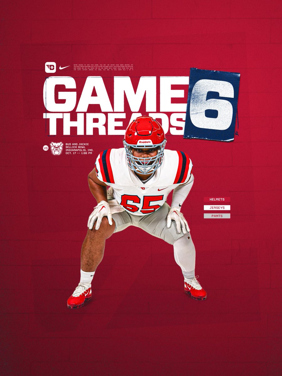 DaytonFootball's tweet photo. Road game threads 🔥 

#FlyerFootball // #TheLink https://t.co/lOUurNQI6D