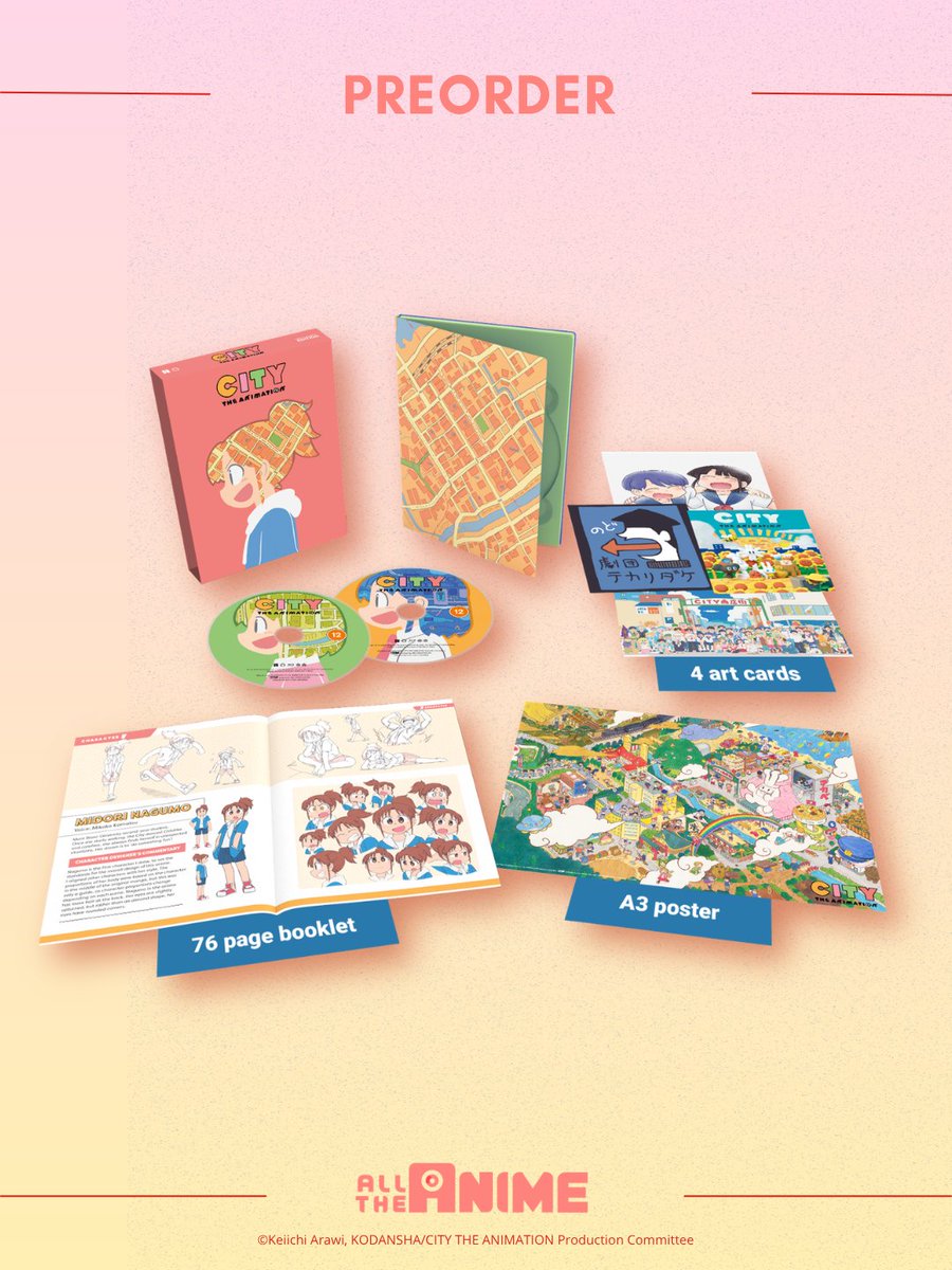 AllTheAnime's tweet photo. This town, is not just a normal town... 🏙️

CITY The Animation is available now for pre-order at our early bird price!

Don't miss out! https://t.co/zTTojJvANI https://t.co/yr6dhRN02Z