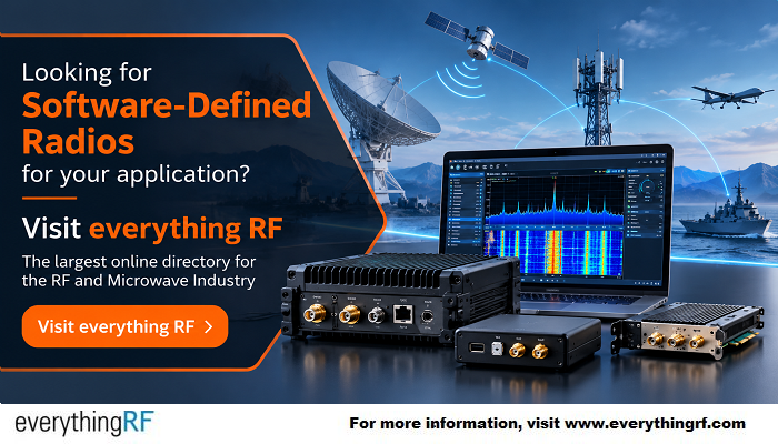 everythingRFcom's tweet photo. 📡 Find the Right Software Defined Radio for Flexible and Reconfigurable RF Systems

Explore the Software Defined Radios database – https://t.co/JyafG22Ra0

#softwaredefinedradio #SDR #wirelesscommunication #programmable #engineers https://t.co/9tPopeWigF
