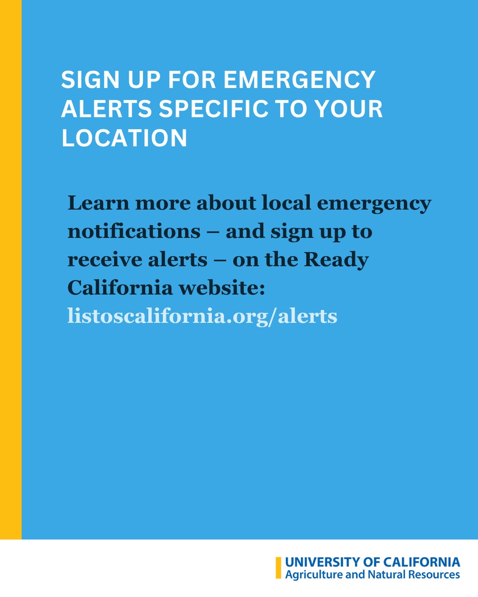 ucanr's tweet photo. Are you ready for a powerful #ElNiño? UC ANR climate scientist Daniel Swain warns of increased flood and storm risks this winter. 

UC ANR experts share 10 steps to prepare. Find all tips and resources here: https://t.co/MSyVUmB8eU

@Weather_West @ucanrwater
#CAwx https://t.co/pFQ9H1QLl1