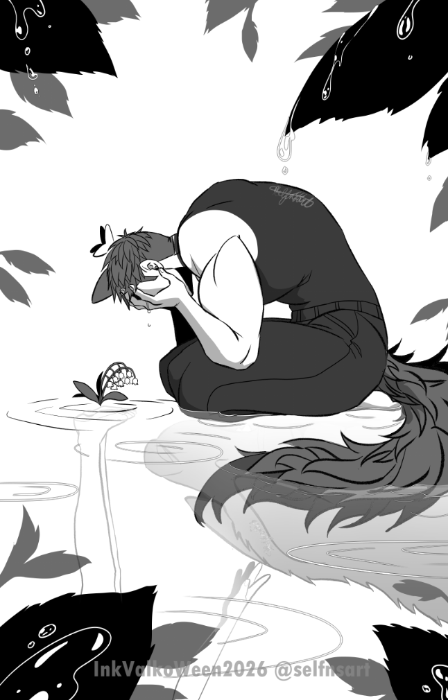 selfnsart's tweet photo. I can't feel you anymore...

#InkValkoWeen2026 Day 19 &amp; 20: Flower &amp; Butterfly

#BringValkoBack #ValkoIsThe6thLI https://t.co/CD9kuTXboq