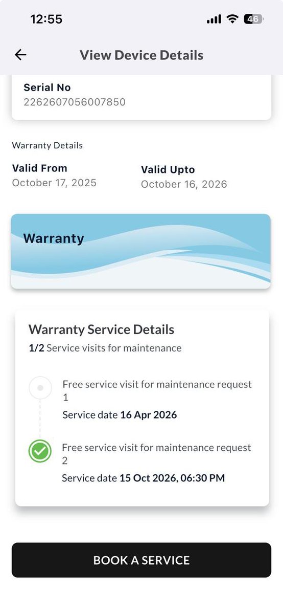 Aravind8x's tweet photo. @EurekaforbesIN  You guys are such a fraudulent company where you promise a 2 year filter guarantee and now it's not even an year and your team is asking me to pay for filter. I have also raised the case for which there is no response (94397937)
@jagograhakjago @consumerforum_ https://t.co/RsWhgKhX11