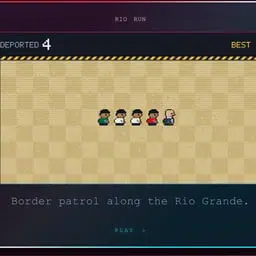 talkingthomasto's tweet photo. this game is gonna get the most attention by far u have to catch mexicans as a border patrol agent https://t.co/IfhMRvWkIM