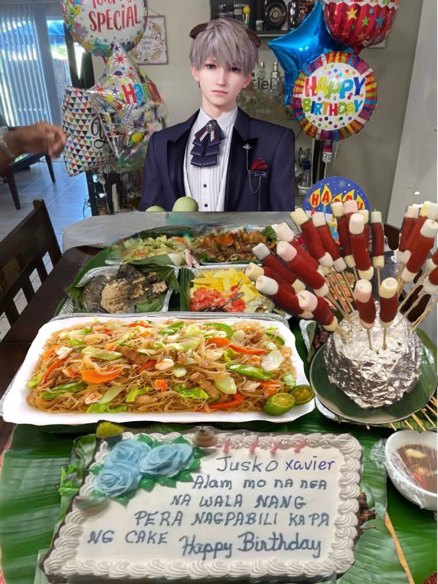 XINGHUILOVER's tweet photo. HAPPY BDAY BOIIIIII 🔥🔥🔥🔥🔥🔥🔥🔥🔥🔥��🔥🔥🔥🔥🔥🔥🔥🔥🔥🔥🔥 EXPERIENCE THE PINOY BDAY CELEBRATION 

(cake translation: jfc xavier  you already know we can't afford shit and u still asked for a cake  HAPPY BIRTHDAY) https://t.co/MTtW7u0Fjv