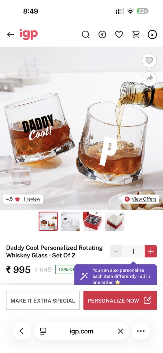 AlkaG08's tweet photo. How disgraceful to openly commit fraud!?
@IGPcom makes a complete JOKE of its customers. You advertise one product, deliver something that looks nothing like what you showcased, refuse a refund or replacement, and think offering 10% OFF THE NEXT ORDER is an acceptable resolution? https://t.co/usZfZrXy6F