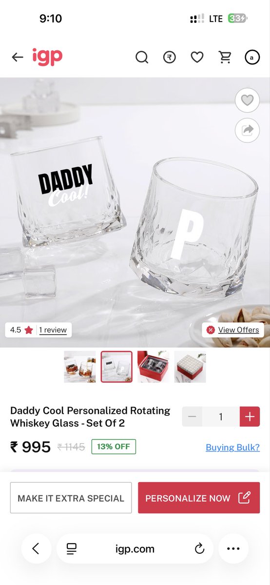 AlkaG08's tweet photo. How disgraceful to openly commit fraud!?
@IGPcom makes a complete JOKE of its customers. You advertise one product, deliver something that looks nothing like what you showcased, refuse a refund or replacement, and think offering 10% OFF THE NEXT ORDER is an acceptable resolution? https://t.co/usZfZrXy6F