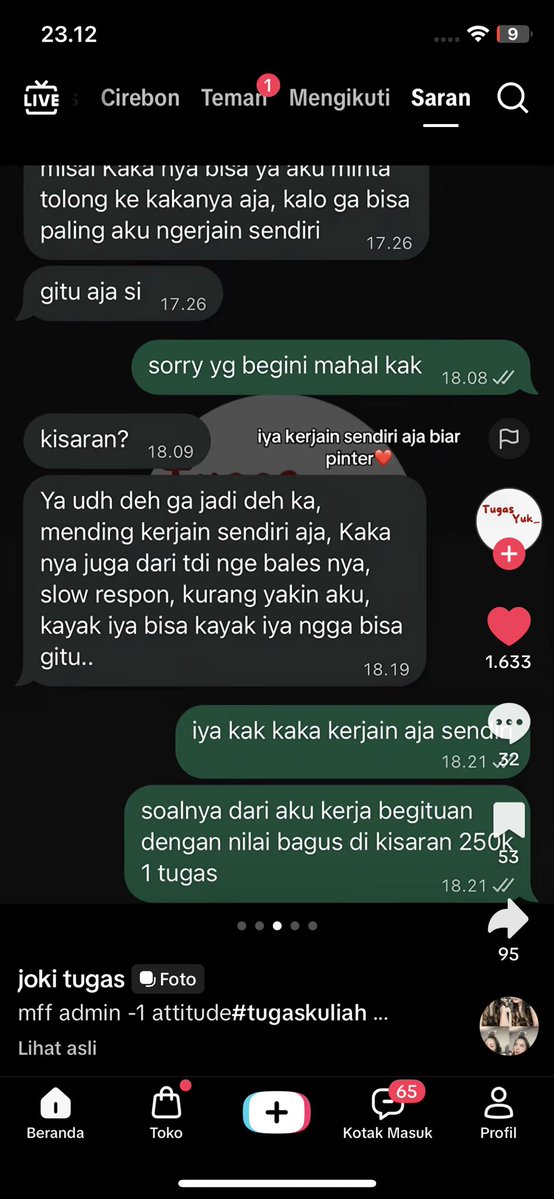 Jbuwita's tweet photo. pengen bales chat cust yg rese kaya gini deh wkwk emang harus dikasih paham soalnya https://t.co/TPUIuqSKSz