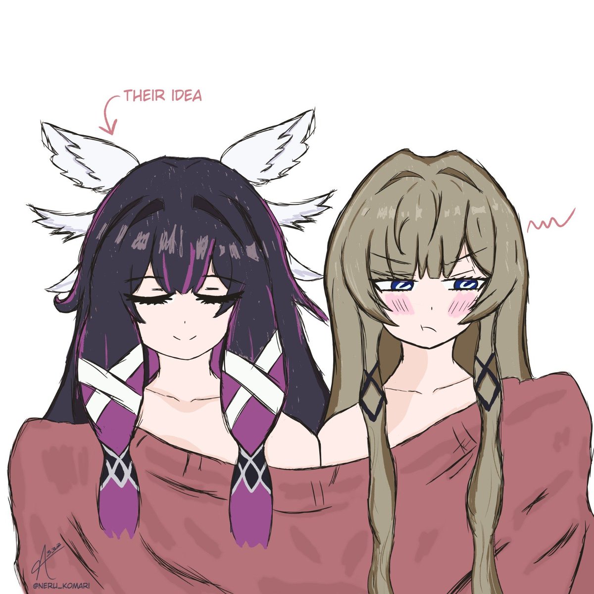 NeruHikikomari's tweet photo. DIBUJITO DE LAS SANDBINA, LO HICE HACE CÓMO UN MES Y APENAS LO PUBLICO AQUÍ.
#fanartㅤㅤㅤㅤ #sandbinaㅤㅤ #GenshinImpactㅤ https://t.co/uO6dvfpY0o