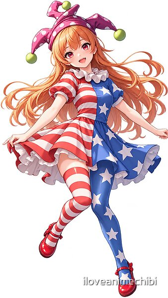 iloveanimechibi's tweet photo. Clownpiece Touhou Project Cute Jester Fairy Fanart by iloveanimechibi https://t.co/AC6NjA2e28
