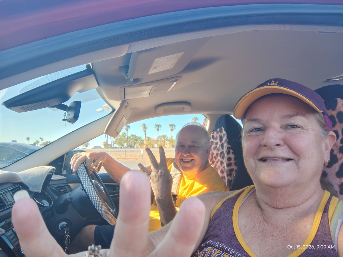 ASU_LINDAS's tweet photo. #Ontheroadagain @ASUSunDevilClub @ASUSoftball @SunDevilVB @ASU_Alumni @ASUFootball #donortrip #nopityforthekitty π±ππ₯ #BEATtxtechππ https://t.co/0KkOW6cZad