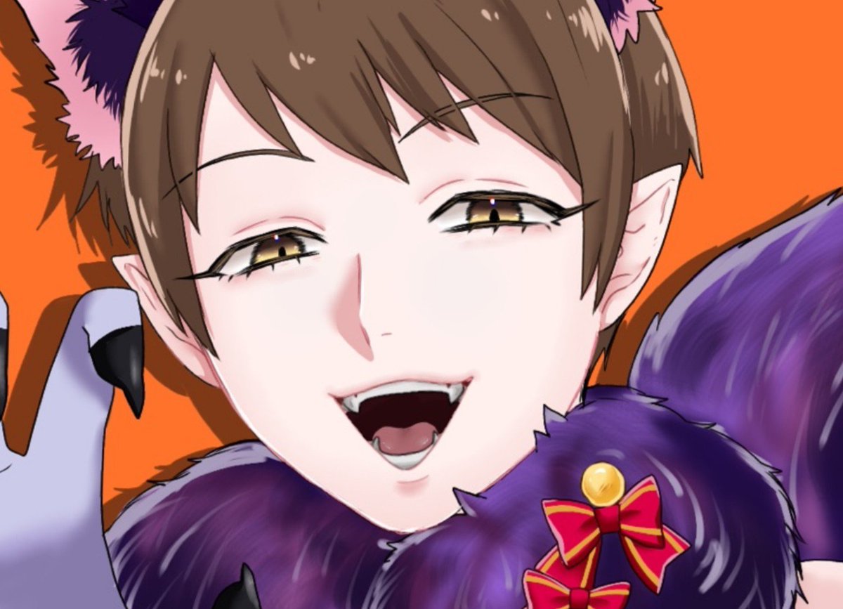ramcha_0314's tweet photo. 顔だけだとええんですけどね、最近は手癖で眉毛太く描こうとする衝動を抑えてるよ https://t.co/5iLrtj9lQQ