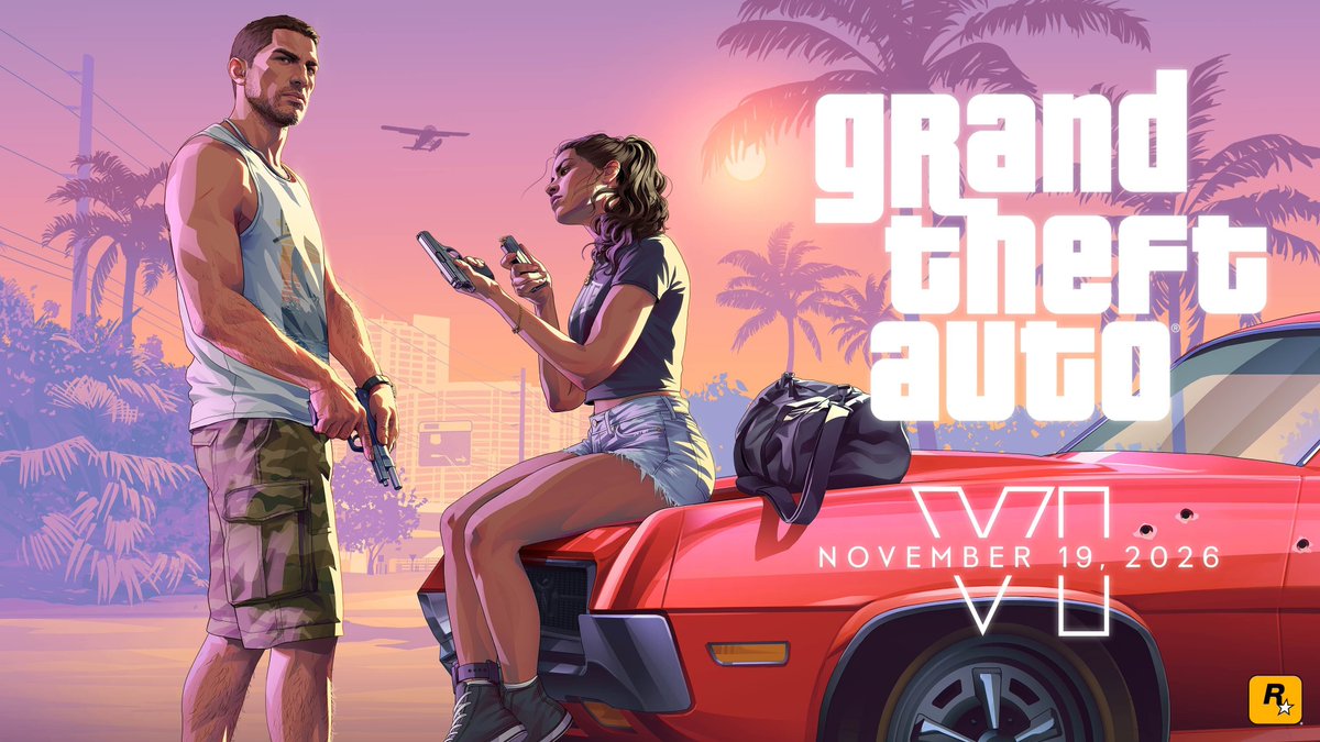 GTAvision's tweet photo. GTA VI Launch Trailer veröffentlicht #GTAVI #GTA6
https://t.co/Jik1nHqhzR https://t.co/jv5QbvgkDI