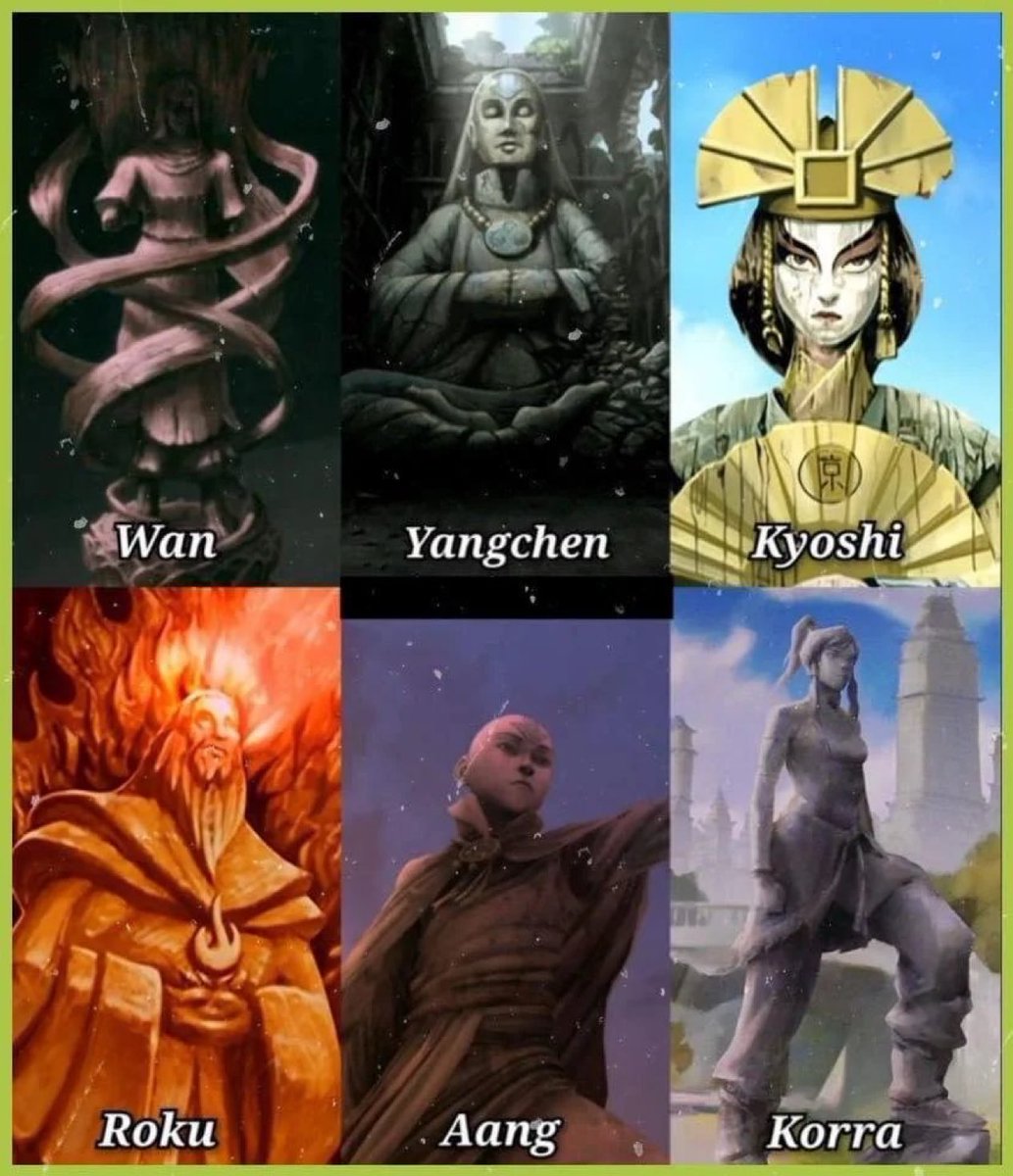 SiezerW's tweet photo. Is Kyoshi the only know avatar from the earth nation? https://t.co/hWAsTsfgYB