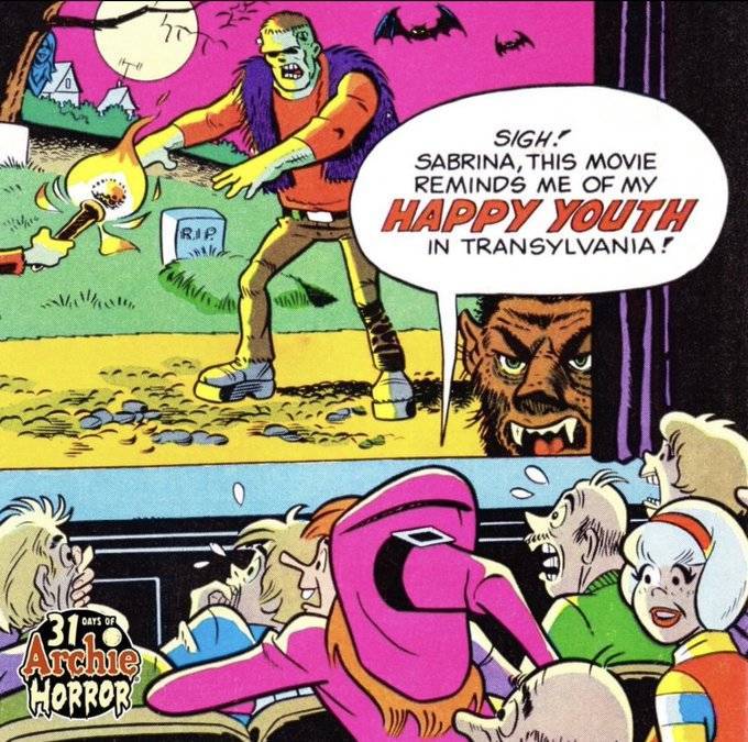 ArchieComics's tweet photo. We come to this place for magic...

#31DaysofArchieHorror https://t.co/dGTzhLXm8F