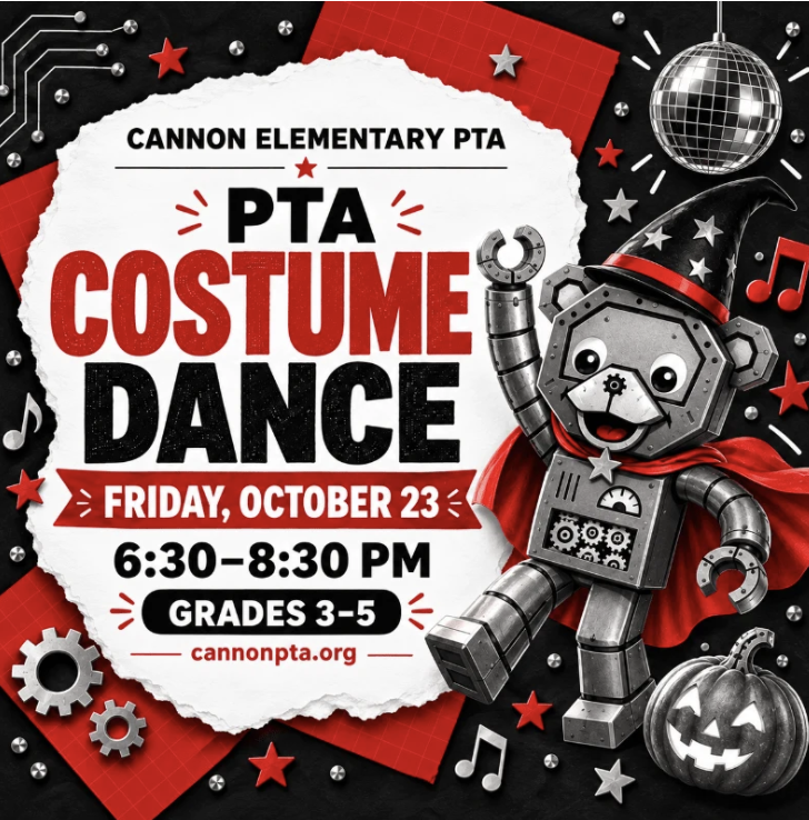canSTEM's tweet photo. 3rd-5th PTA Costume Dance! https://t.co/XWa0scIBll via @ParentSquare https://t.co/Vc7qlBAbOQ
