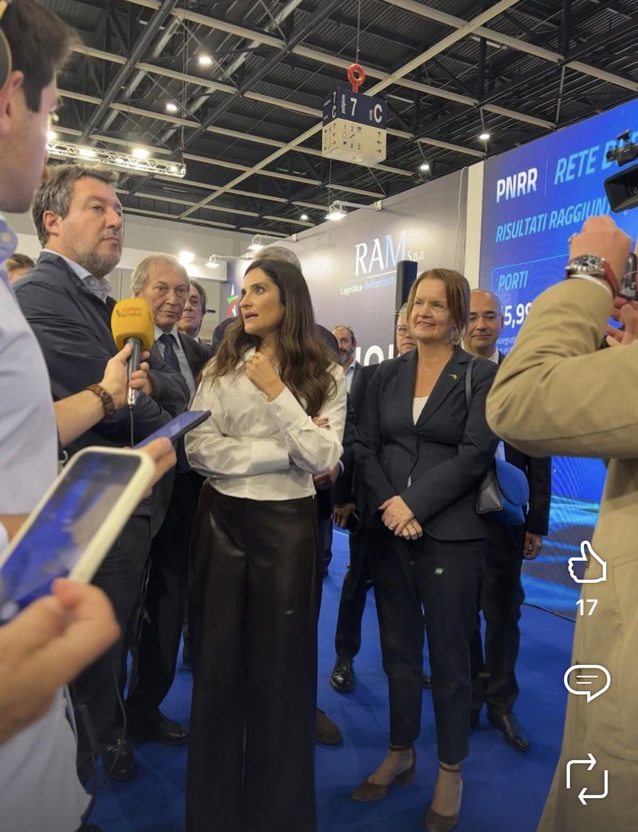 RAM_Spa's tweet photo. RAM e MIT al Green Logistics Expo: innovazione e digitalizzazione al centro della logistica https://t.co/tbBuCAsbIb vetrina i risultati del PNRR e il progetto europeo eFTI per un trasporto merci più efficiente, interoperabile e competitivo.

https://t.co/46s9DoMzXH https://t.co/ZVZqTSFpZ5