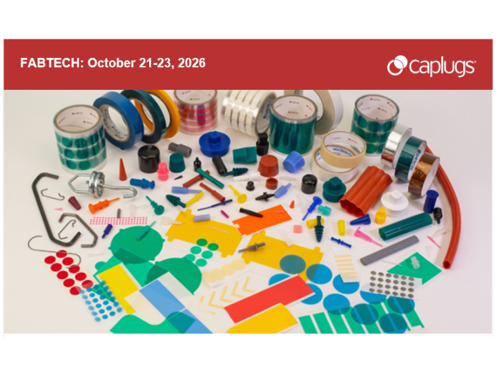 caplugscanada's tweet photo. Visit Caplugs at FABTECH, Oct. 21–23, in Las Vegas! Stop by Booth #S11037 in the South Hall to explore our masking solutions, meet our experts and get a FREE sample kit. Discover how we can help reduce costs and prevent masking failures! https://t.co/RGadwfLW1p