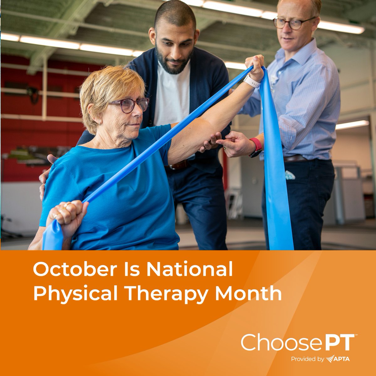 osuhrs's tweet photo. Happy National Physical Therapy Month!
We're proud to recognize our outstanding PT alumni, students and faculty who are advancing the profession and helping people achieve their goals through movement.
#ChoosePT #PTforFutureMe https://t.co/dWIT1JO5w6