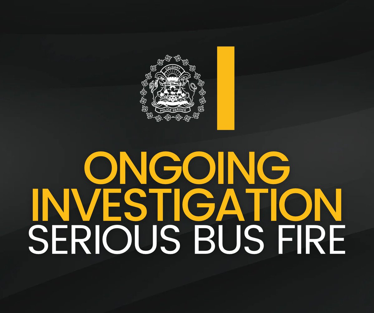 CalgaryPolice's tweet photo. Today, Thursday, Oct. 15, 2026, at approximately 1:11 p.m. officers responded to a vehicle fire involving a City of Calgary bus in the 800 block of Saddletowne Circle N.E.

At this time, we can confirm at least 10 people were injured as a result of the incident. Three people have been declared deceased, one person has sustained life-altering injuries and one has sustained serious injuries.

A Calgary Police Service member has also sustained minor injuries and was transported to hospital.

The cause of the fire remains under investigation.