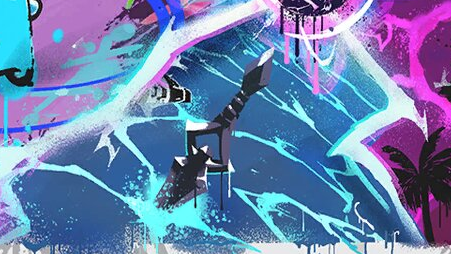 Loop_FN_Lore's tweet photo. I had a VERY similar theory

This reality they're going to is the recycle bin of the omniverse, collecting things that are lost, such as:

- Infinity Blade
- Dark Harvester
- The Foundation

Explains this mural and the dialogue "lost treasure seems to wash up on these shores." https://t.co/3gIgd28WHO