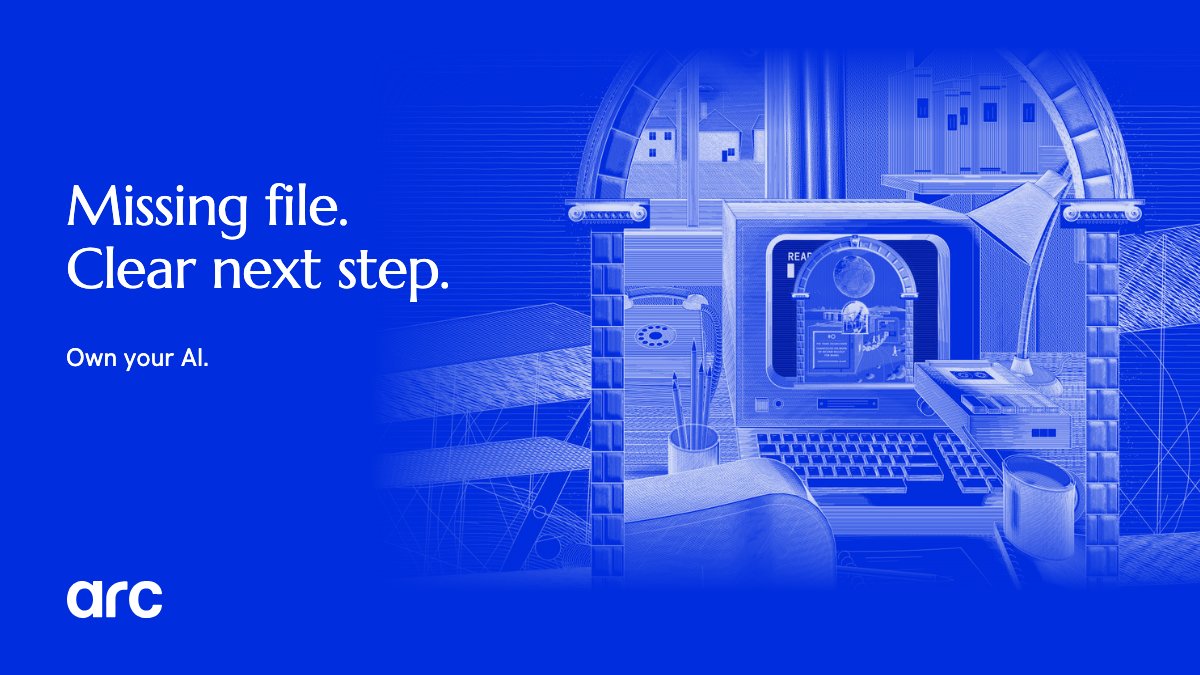 ARCreactorAI's tweet photo. A missing AI file should come with an explanation.

Merged into ARC's desktop code: a warning for missing or unreadable models, with a re-download option in Settings. The choice stays yours.

Own your AI includes recovery.

Receipt: https://t.co/McECfIXpil https://t.co/qqswLFZlyc