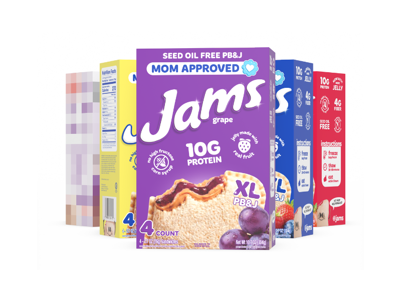 cpgwire's tweet photo. According to data from Ibotta + Mintel, Jams is expanding the category as 54% of its buyers are new to the category.

The category has accelerated considerably since Jams debuted:

+15.9% over 52 weeks
+25.3% over 26 weeks
+37.0% over 13 weeks
+47.4% over L4W https://t.co/9Gmftn85bz