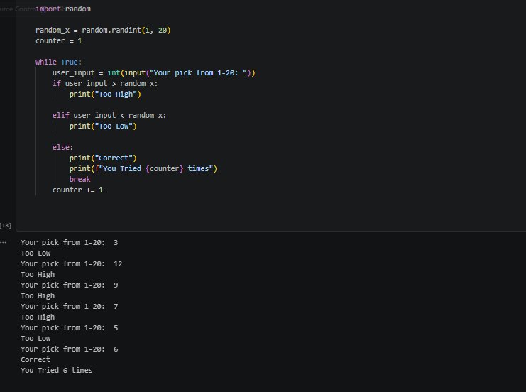 0x_nonso__'s tweet photo. Day 17 of learning Python.

Today I learnt about the random Library which is used to generate random numbers and together with my knowledge on while loops I used it to create a guessing game.

#python #datascience #machinelearning https://t.co/B4jZ72uEER