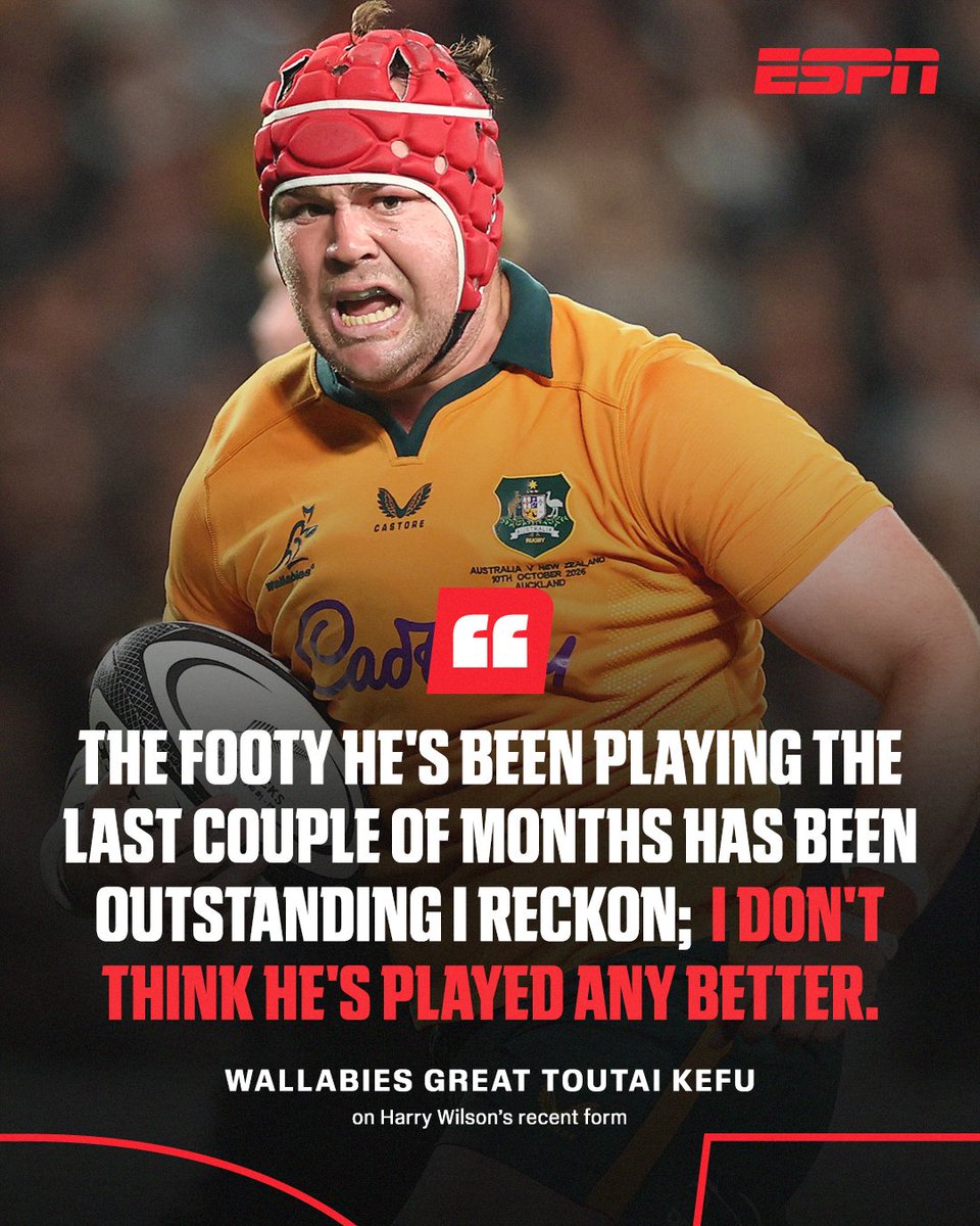 espnscrum's tweet photo. The Harry Wilson @wallabies back-row debate has raged for a few years now.

His performance in Bledisloe I might have finally put it to rest. 

Via @Sambruce86 

MORE 📝: https://t.co/ZRrXLaqlwB https://t.co/PLZUzKeFWd
