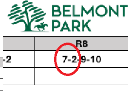 SethMerrow2's tweet photo. Thurs results: Admittedly light on the top pick wins @thenyra / BEL  on the @capitalotb ONE SHEET -- but heck, in R8 looking at the board you kind of had to box up that exacta! https://t.co/NDiq7vgeaC