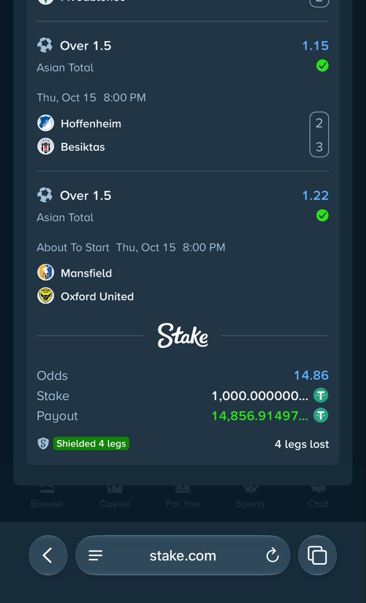 Mrbankstips's tweet photo. 43/47

Flex 4 and 5 wins $23k ✅✅✅

10 odds won yet again ✅✅✅

$51k won ✅✅✅ https://t.co/4LYg4RcRPM