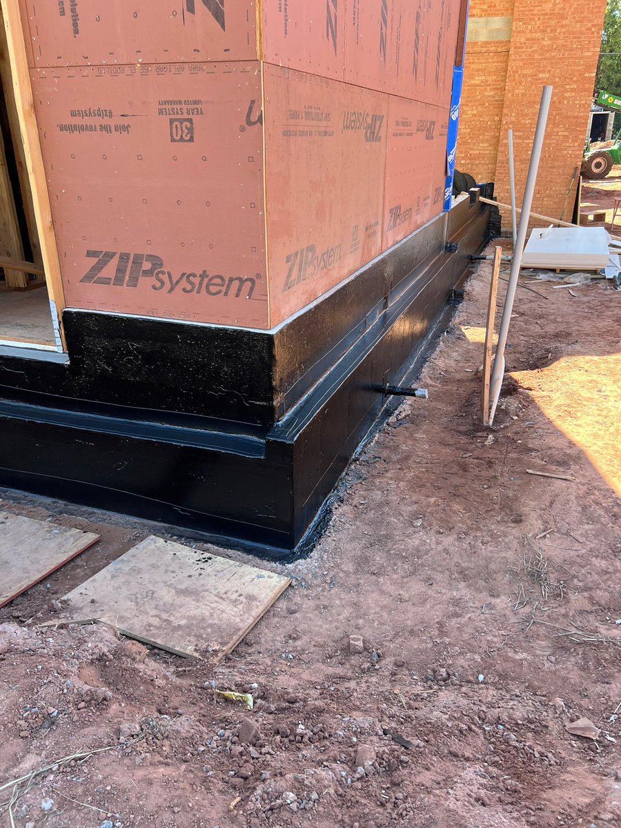 AustinTunnell's tweet photo. Unsexy things that will never be seen (waterproofing), but I’m proud of our team’s commitment to excellence—and being neat and organized even when it isn’t strictly necessary. https://t.co/HDr9vpyuFe