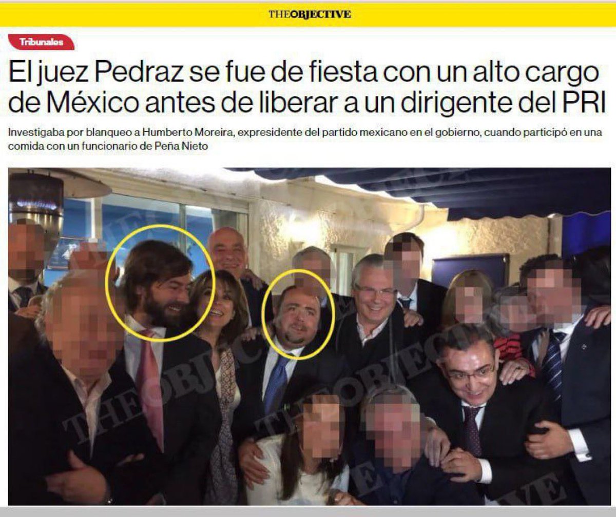 MariaTabarnia's tweet photo. @GuillermoRocaf1 @PSOE El juez #Pedraz NO imputa al PSOE
Se cuenta solo. El juez #Ferraz —como algunos lo llaman— es #socialcomunista y amiguísimo de Garzón… https://t.co/IZ6WQay81H