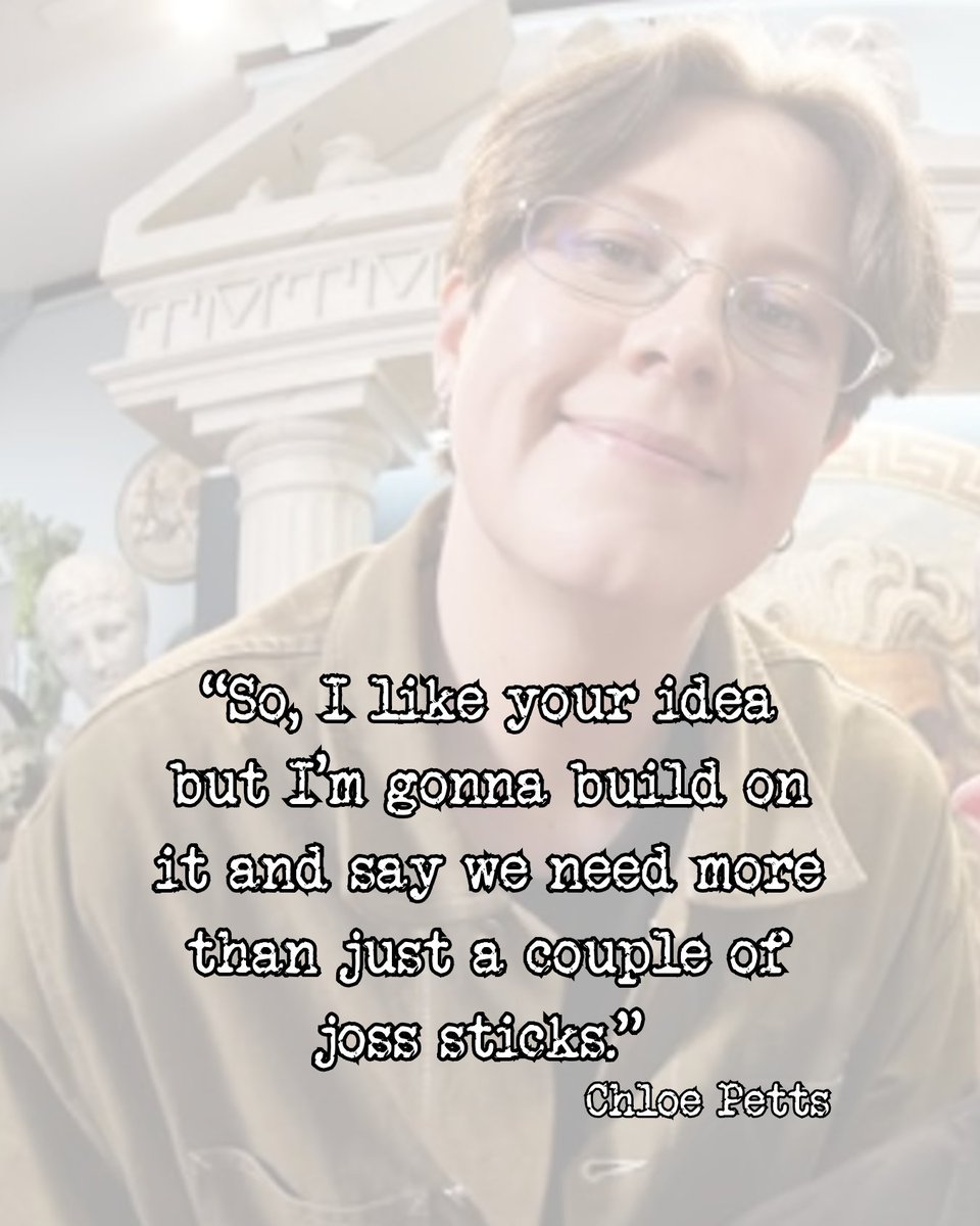 TaskmasterEdu's tweet photo. Chloe Petts displays the kind of interpersonal skills that would see them excel in middle management. 

#Taskmaster #TaskmasterQuotes https://t.co/wtjRlvFc5d