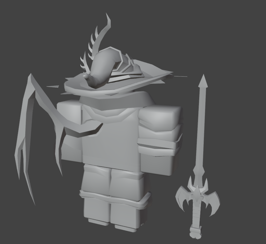 VampiricCanine's tweet photo. got a little distracted and started making a R6 Darkheart model LOL,, im pretty proud of it so far :D
im not too experienced with R6 so this is good practice >:3
#phighting #phightingart #darkheart #darkheartphighting #roblox #3dmodel https://t.co/gxl2Fc9CNZ
