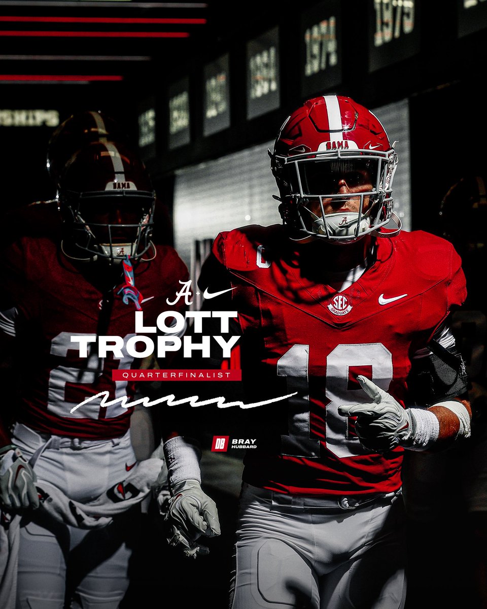AlabamaFTBL's tweet photo. Quarterfinalist Honors ✊
@BraysonHubbard https://t.co/ytG06Mcwf1